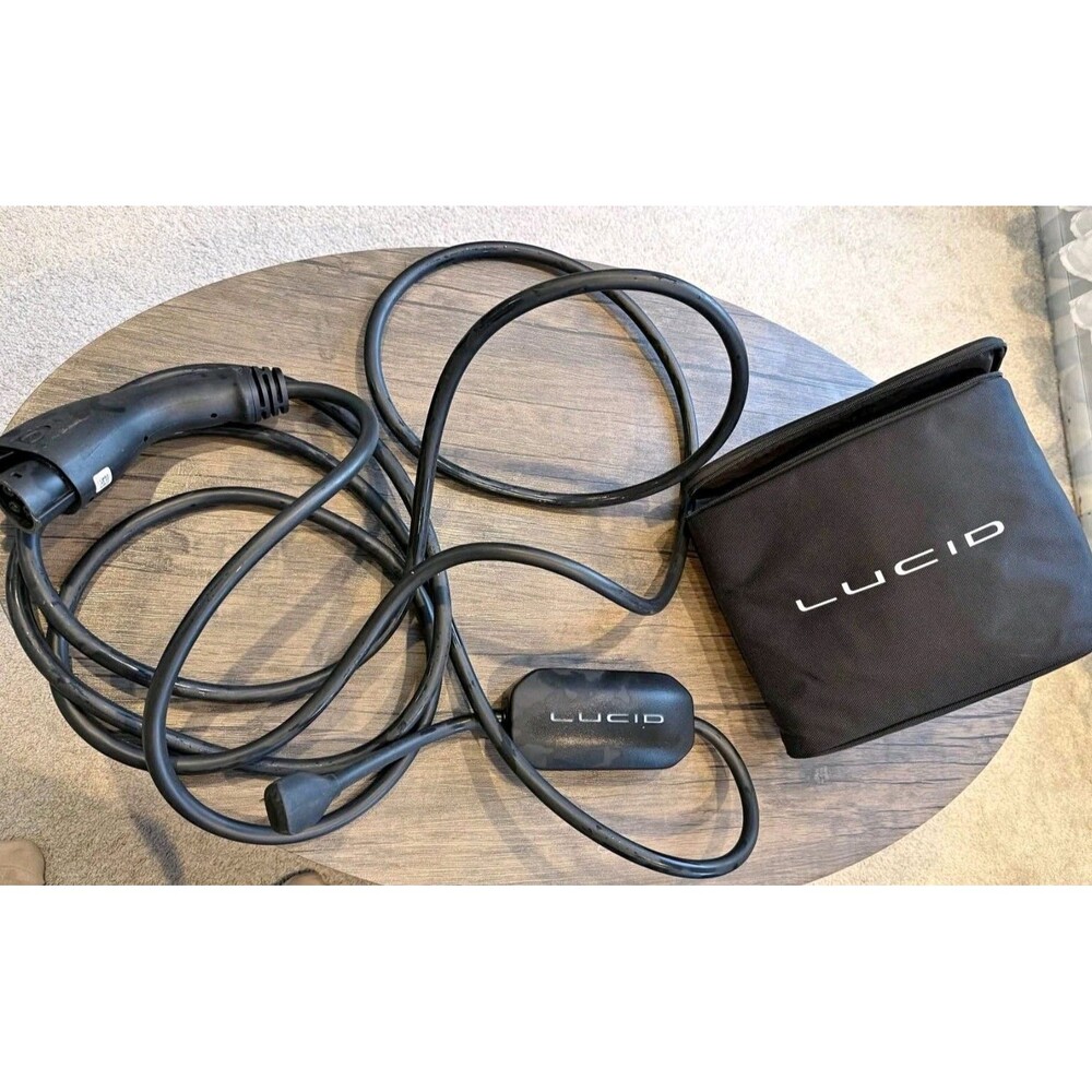 OEM Lucid Air EV Mobile Charging Cable - Fits ALL 120v 240v J1772 Car Plug